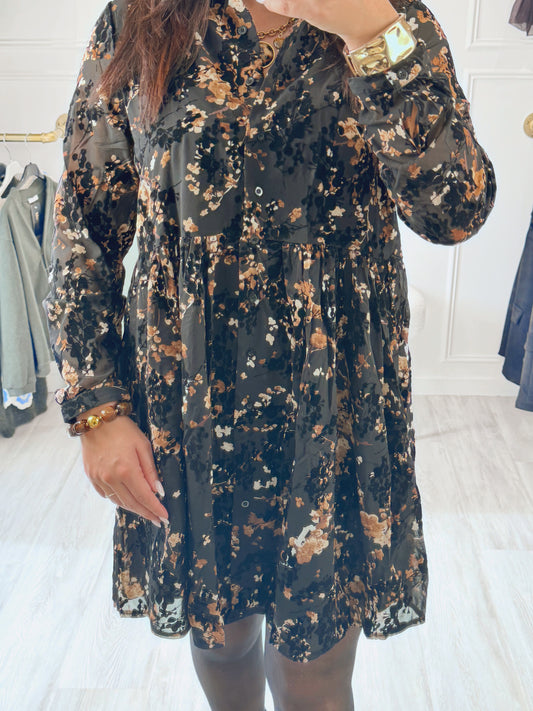 Robe Alana – Élégance d’automne