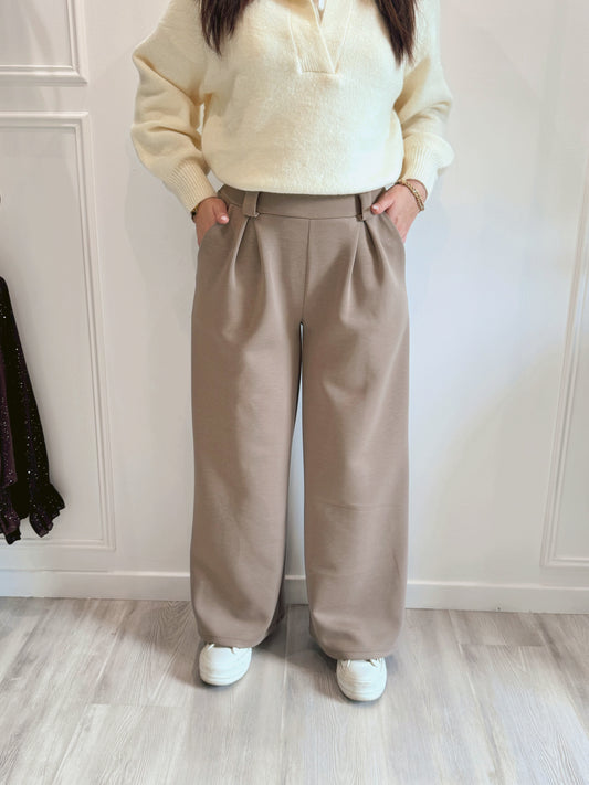 Pantalon Justine - Taupe