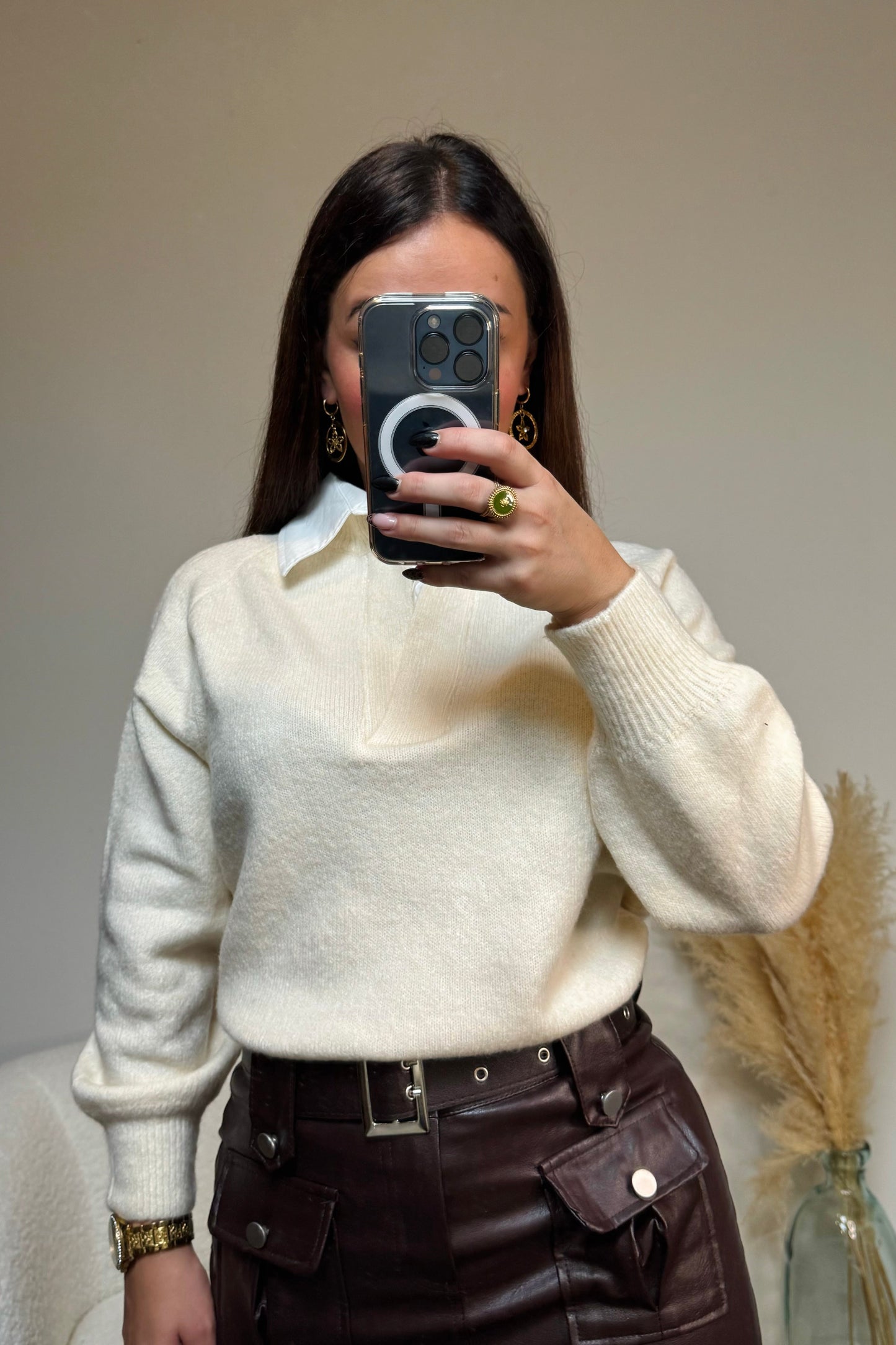 Pull "Douce élégance"- Intemporel et raffiné