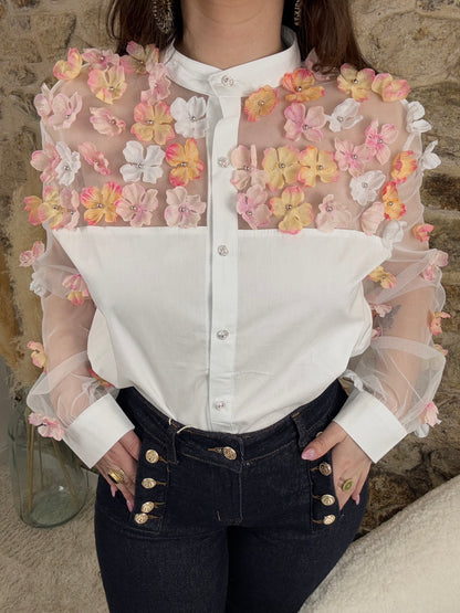 Chemise Fleurie - Magique et Romantique