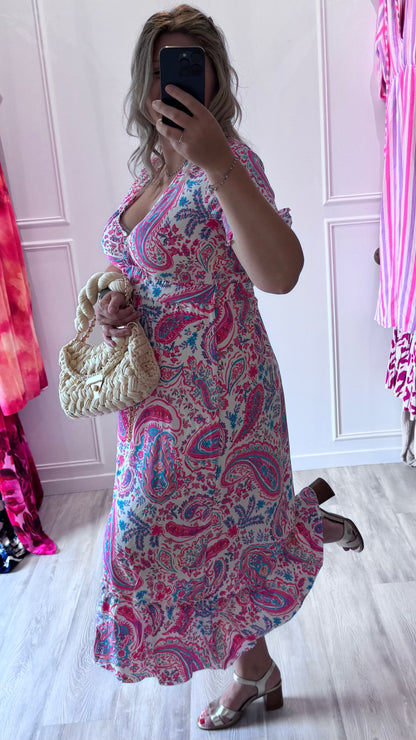Robe Alix – Élégance bohème & silhouette sublimée