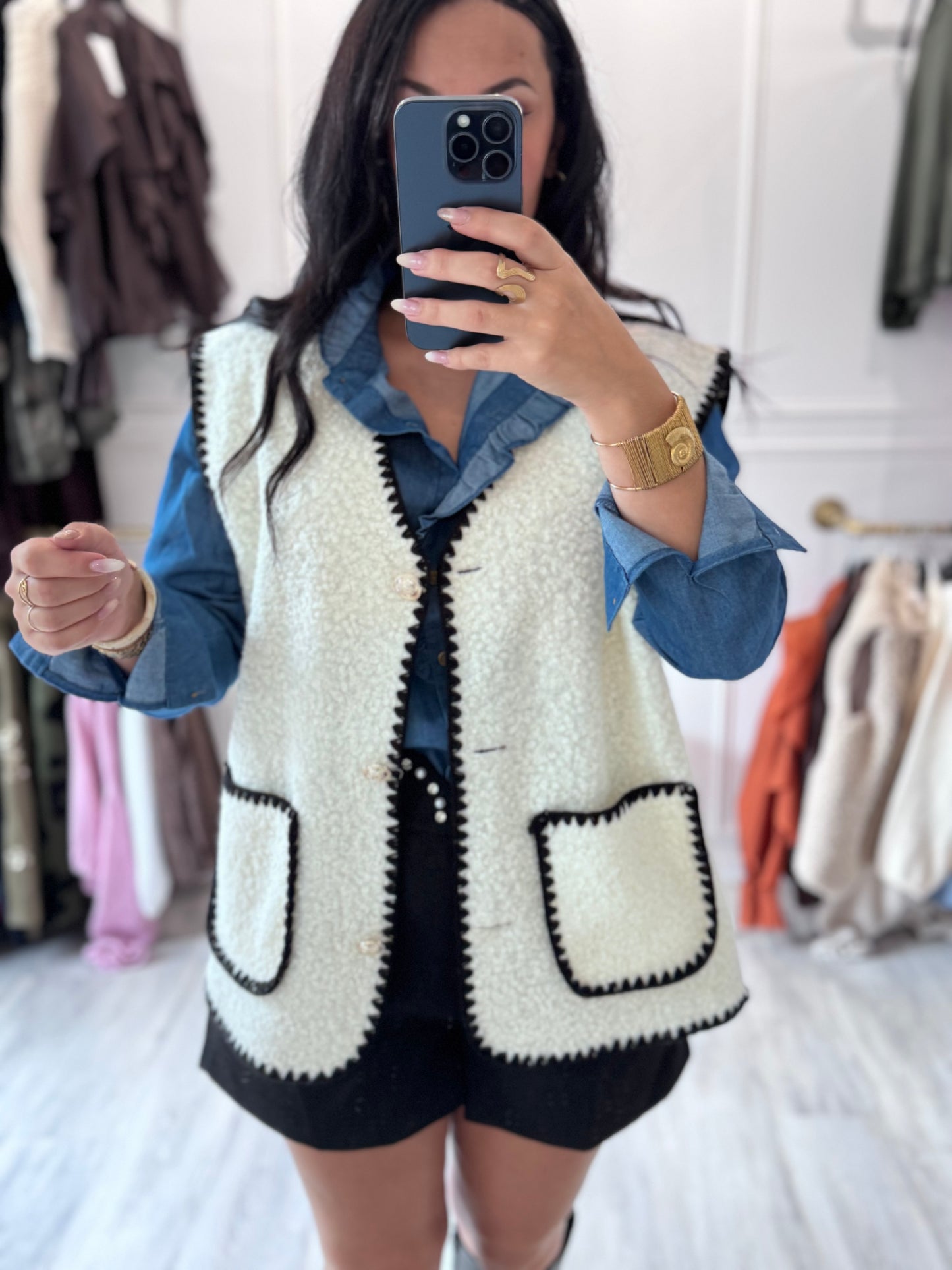 Gilet Romy – Sans manches chic