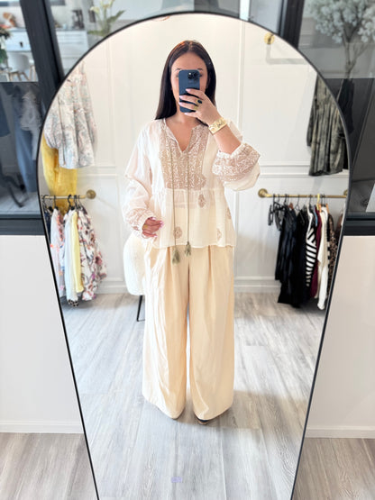 Pantalon Palazzo - Fluide et confortable