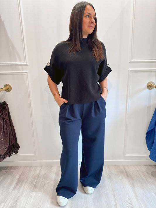 Pantalon Justine - Marine