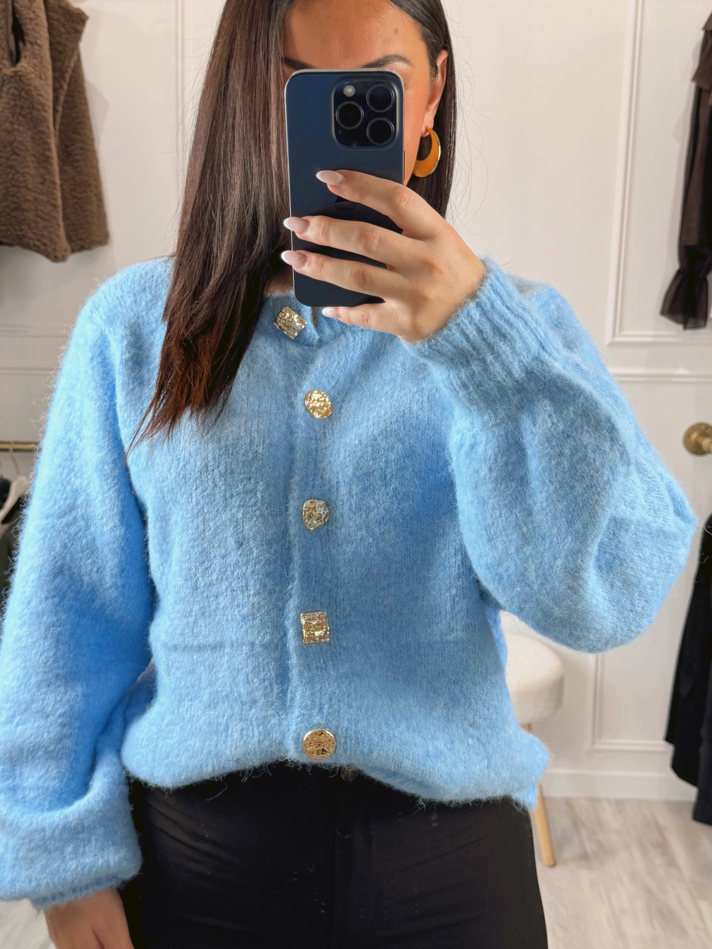 Gilet Amandine – Douceur précieuse