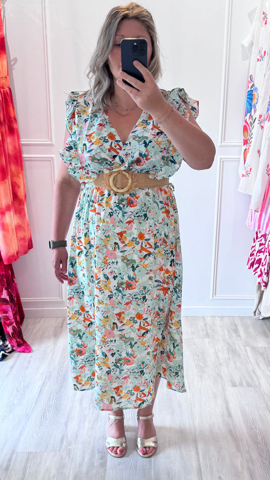 Robe Élina – Fleurie, élégante & ultra confortable