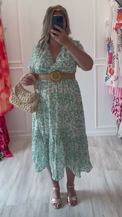 Robe Giulia – Élégance estivale & allure naturelle