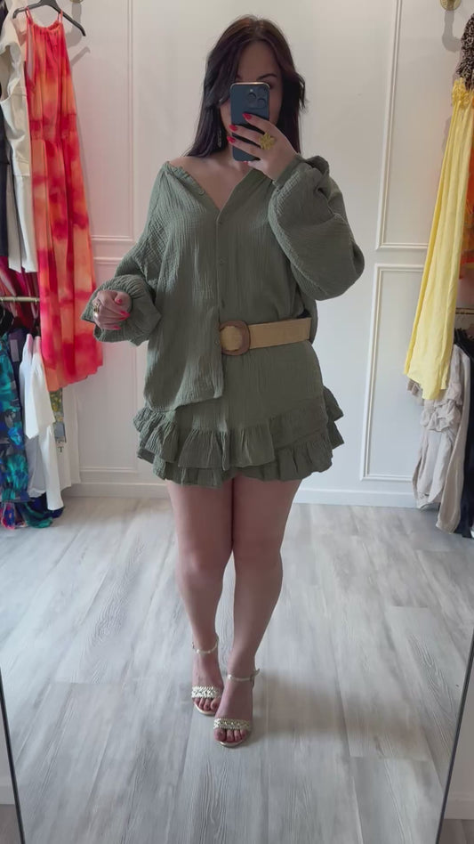 Manon – Kaki – L’ensemble qui respire l’authenticité