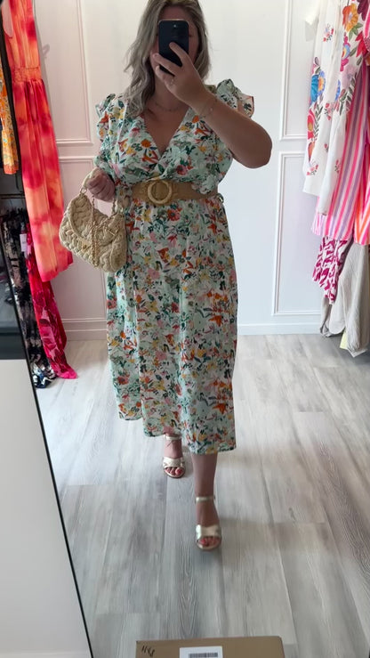 Robe Élina – Fleurie, élégante & ultra confortable