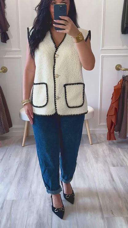 Gilet Romy – Sans manches chic